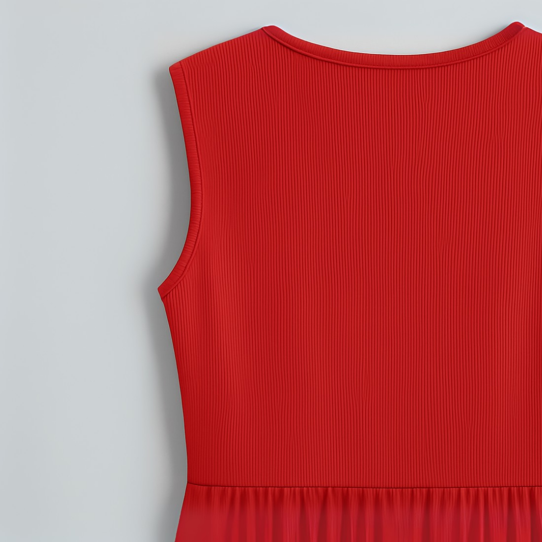 Women's Wide-Leg Casual Day Wear Jumpsuit — front view