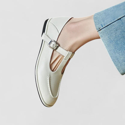Women's Orthopedic Low Heel Shoes — front view
