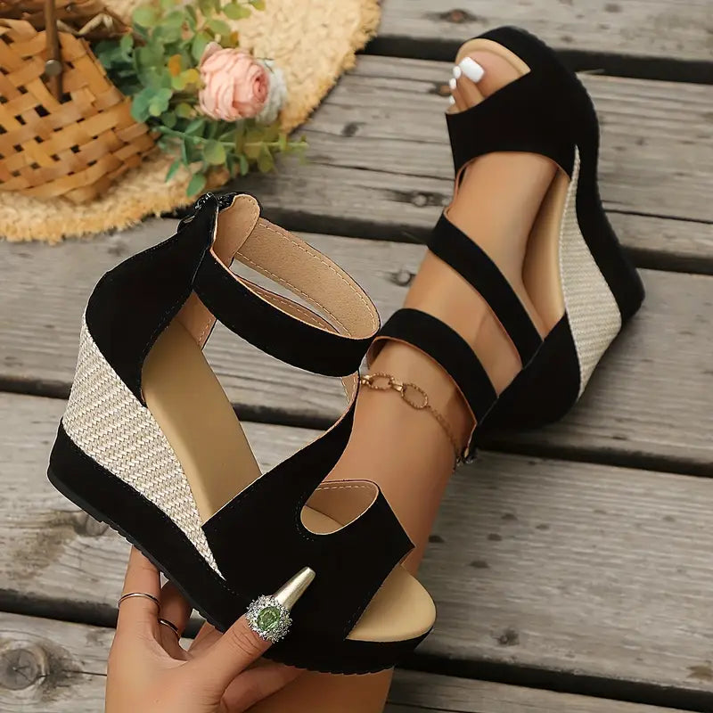 Women's Platform Wedge Sandals — product view