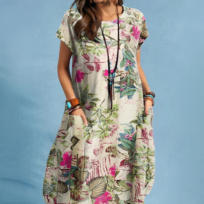 Women's Everyday Casual Midi Dress — product view