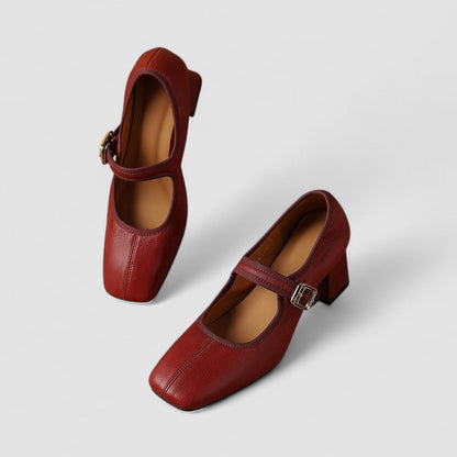 Women's Orthopedic Mary Jane Shoes — close-up