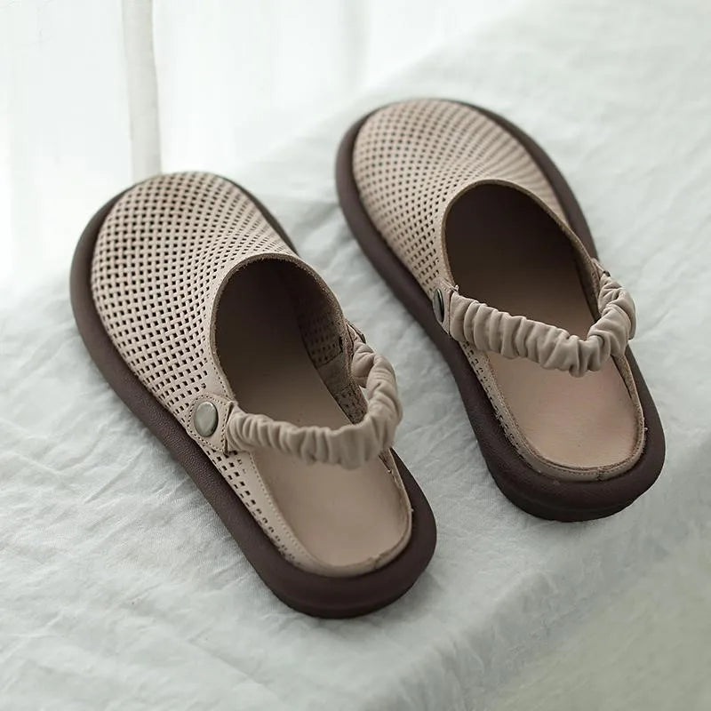 Women's Cushioned Flat Sandals — product view