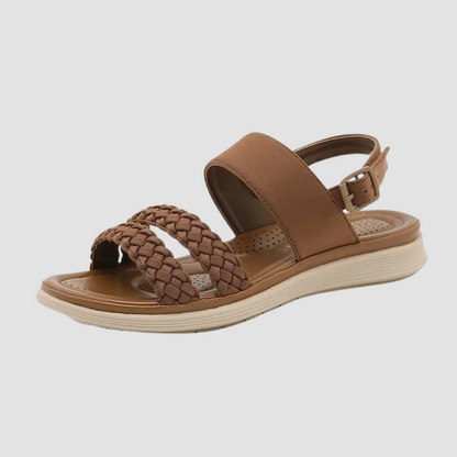 Women's Vegan Leather Sandals — detail view