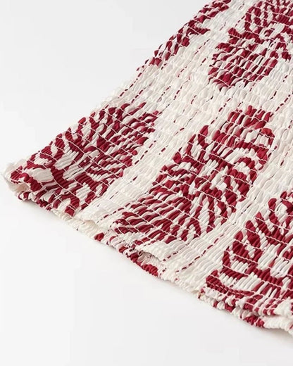 Women's Short Summer Wedding Guest Dress — front view