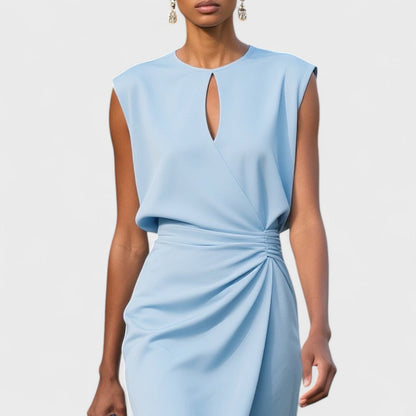 Women's Elegant Formal Occasion Midi Dress — product view