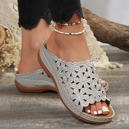 Women's Flat Sandals — side view