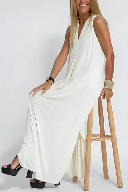 Women's Long Versatile Casual Maxi Dress — front view