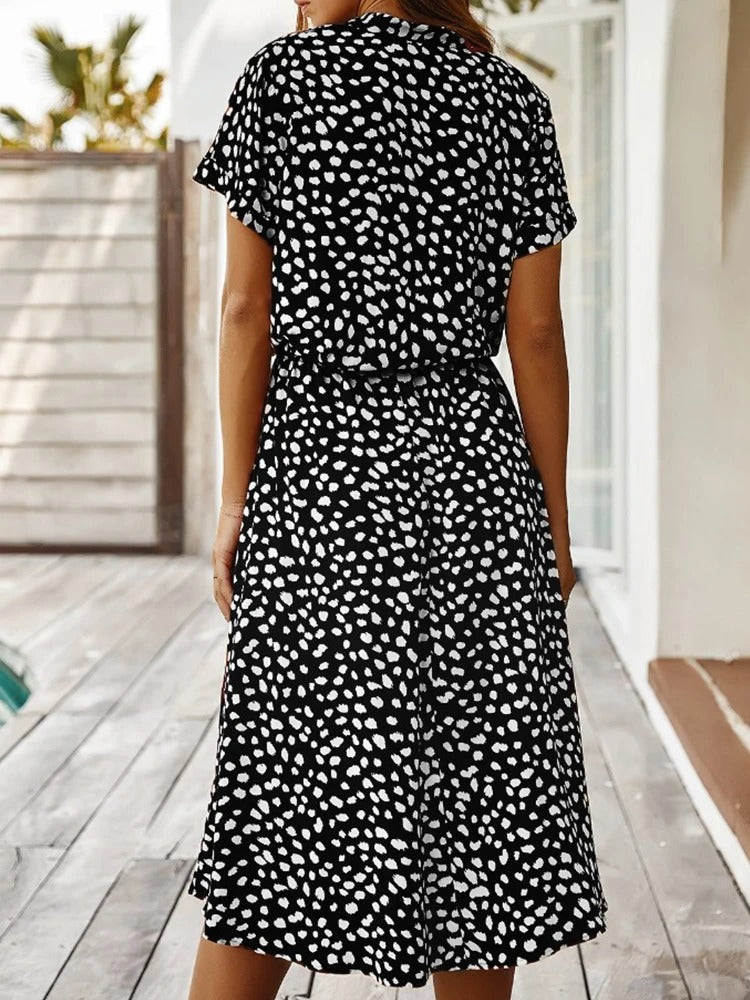 Women's Casual Summer Midi Dress — detail view