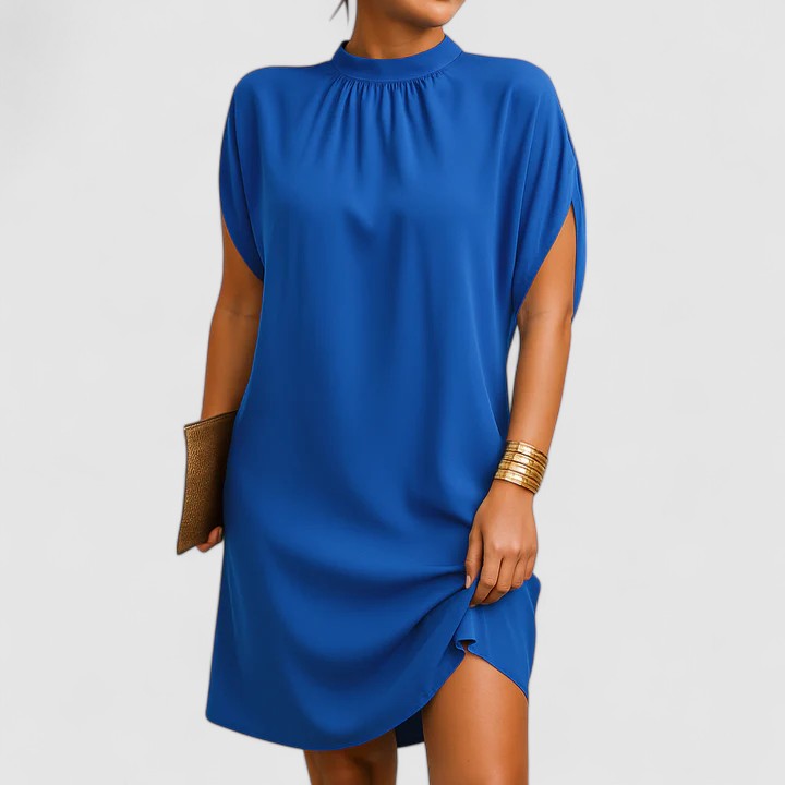 Women's Split Sleeve Dinner Midi Dress — product view