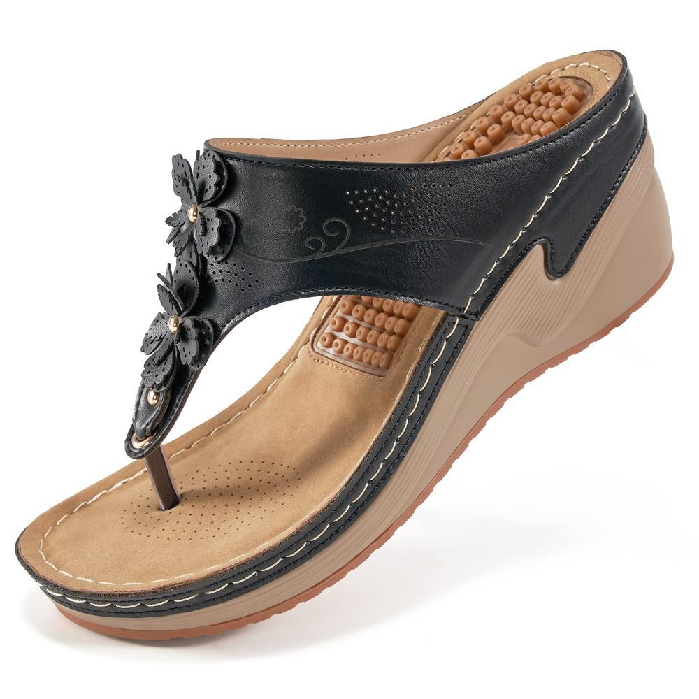 Women's Orthopedic Cushioned Sandals — side view