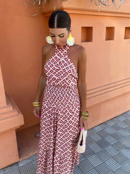 Women's Light Flowy Summer Maxi Dress — side view