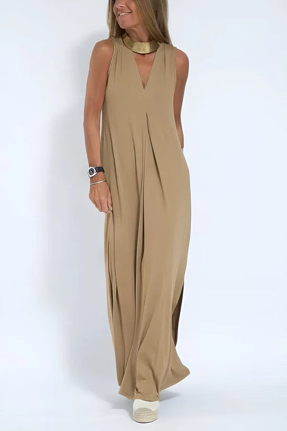 Women's Long Versatile Casual Maxi Dress — detail view
