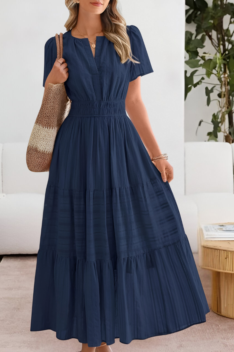 Women's Boho Summer Midi Dress — detail view