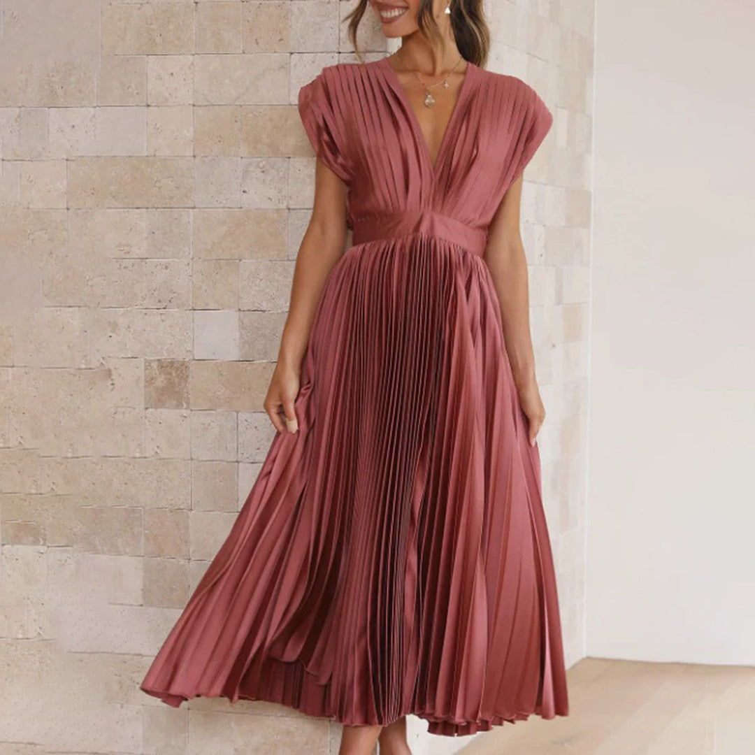 Women's Wedding Guest Midi Dress — detail view
