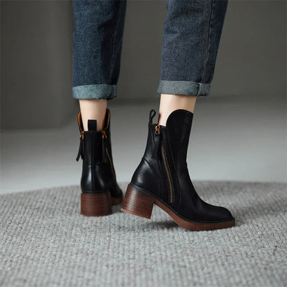 Women's Orthopedic Ankle Boots — front view