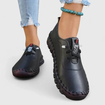 Women's Orthopedic Leather Shoes — detail view