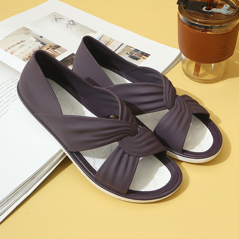 Women's Flat Sandals — front view