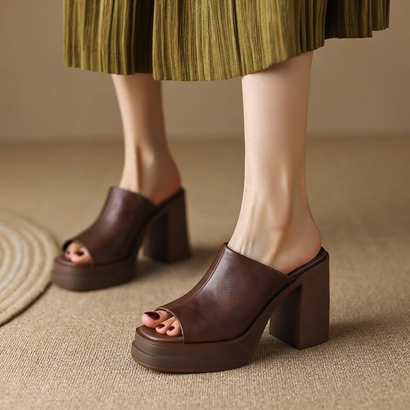 Women's Platform Flat Sandals — product view