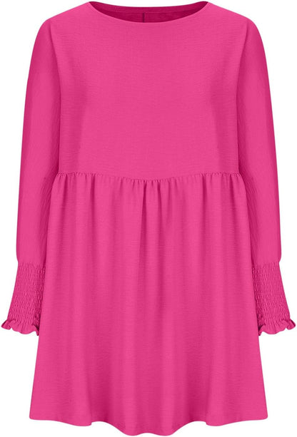 Women's Ruched Summer Day Midi Dress — close-up
