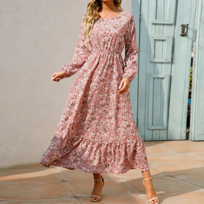 Women's Floral Summer Maxi Dress — product view