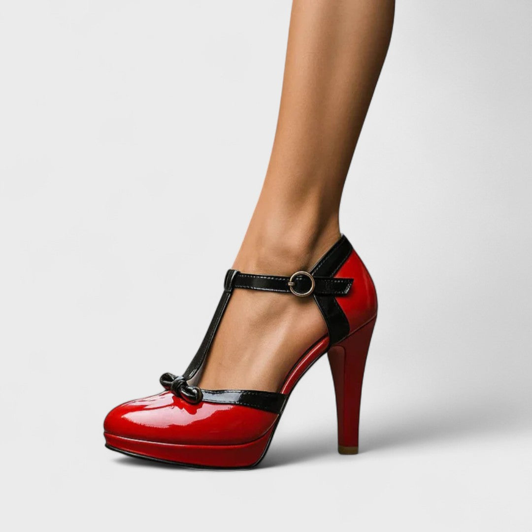 Women's Orthopedic Office Heels — close-up