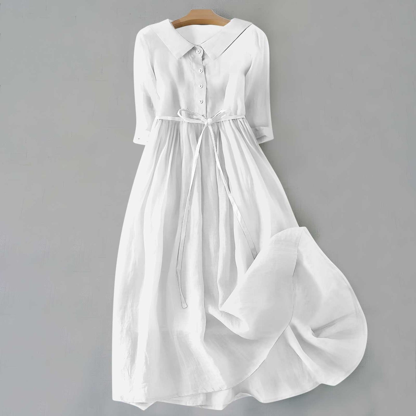 Women's Casual All-Season Midi Dress — detail view