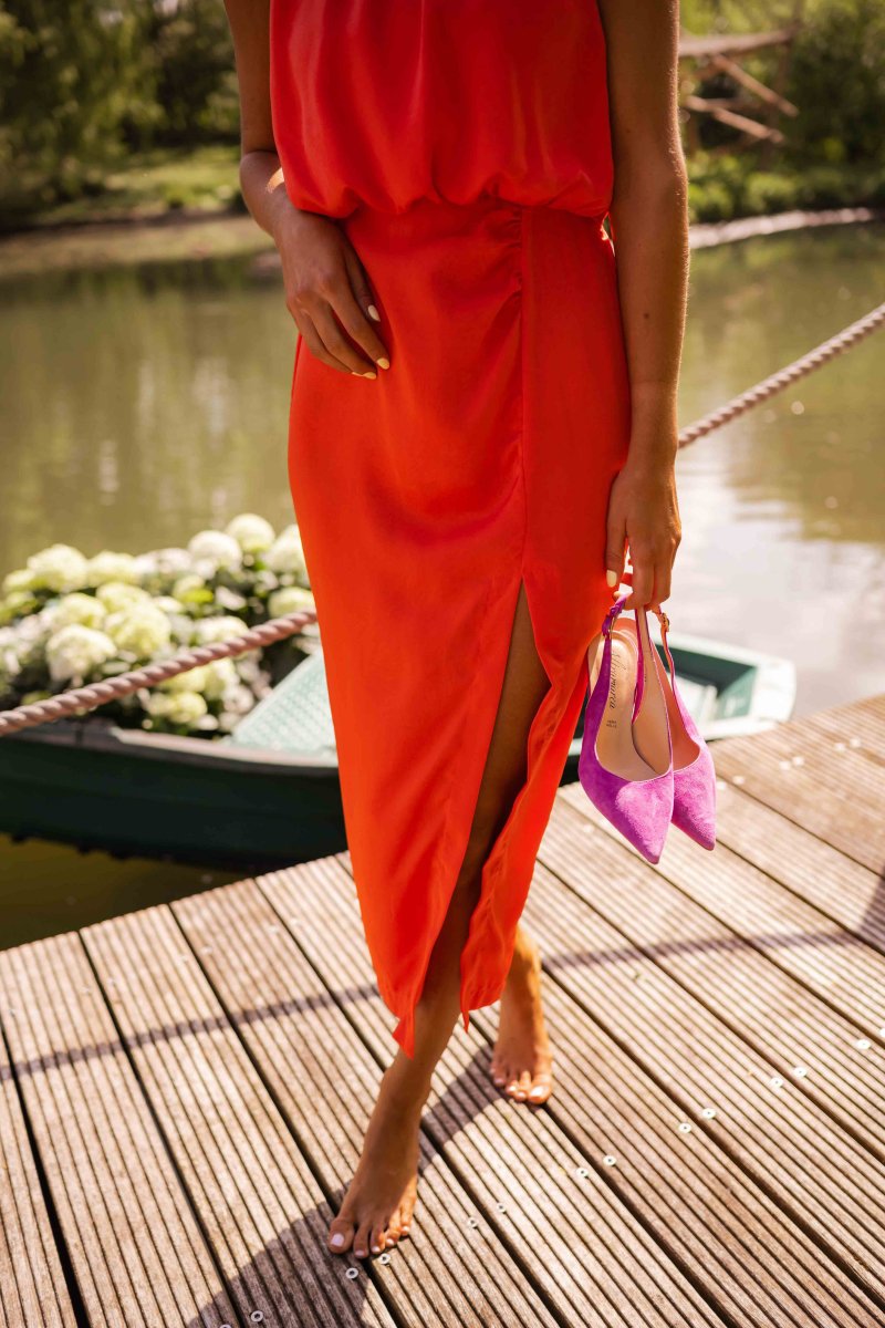 Women's Summer Casual Midi Dress — product view