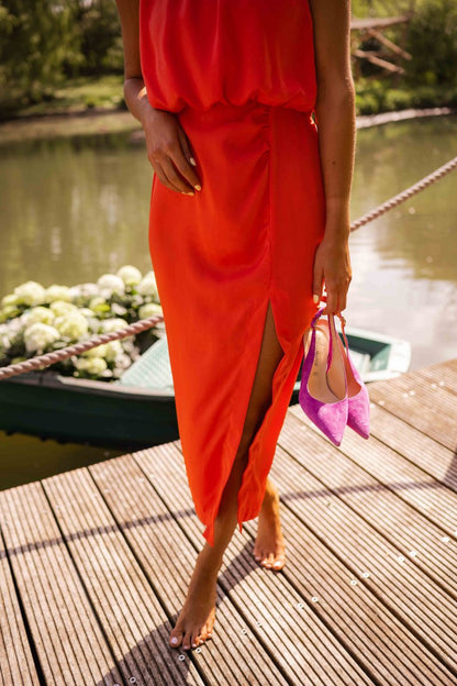 Women's Summer Casual Midi Dress — product view