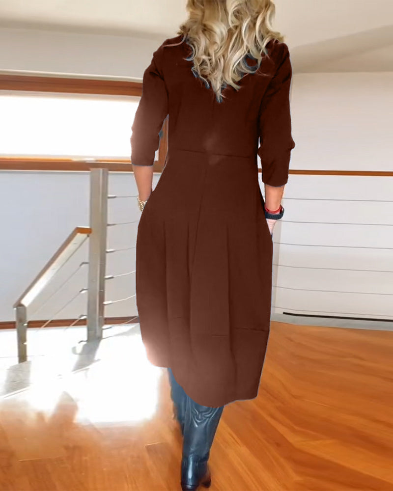 Women's Slimming Day-to-Night Maxi Dress — detail view