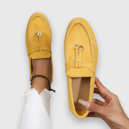 Women's Slip-On Loafers with Arch Support — close-up