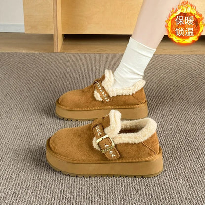 Women's Orthopedic Leather Shoes — close-up