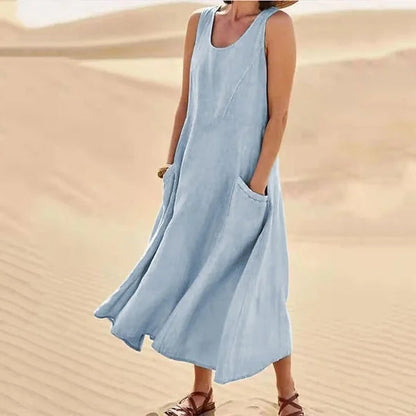 Women's Everyday Casual Midi Dress — product view