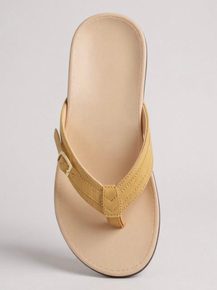 Women's Cushioned Slip-On Sandals — detail view