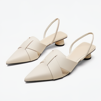 Women's Low Heel Flat Sandals — side view