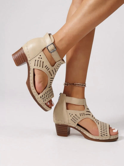 Women's Block Heel Sandals — detail view