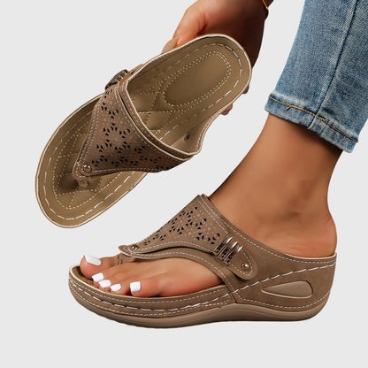 Women's Platform Ankle Strap Sandals — product view