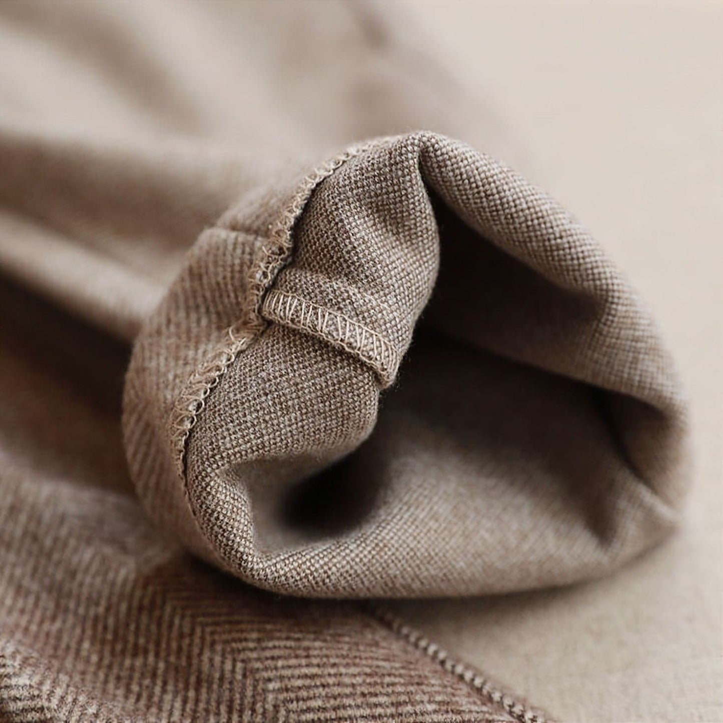 Men's Slim Fit Elegant Trousers — front view